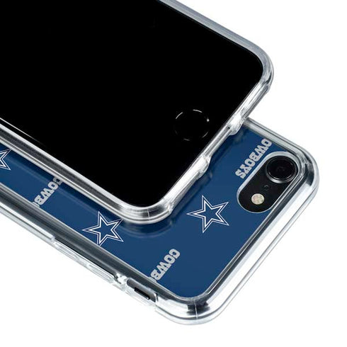 NFL Dallas Cowboys Blitz Series iPhone SE (2nd & 3rd Gen) Clear Case