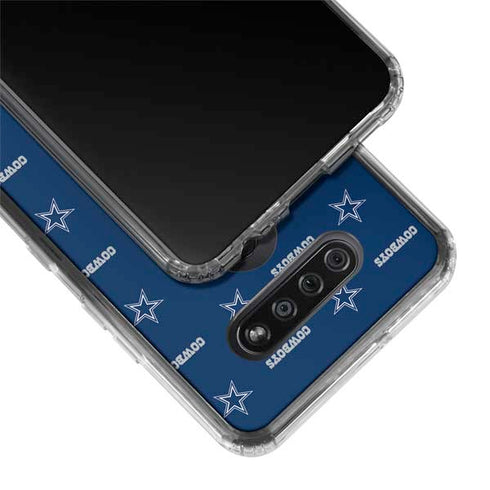 NFL Dallas Cowboys Blitz Series LG K51/Q51 Clear Case