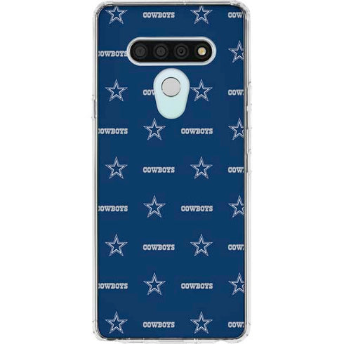 NFL Dallas Cowboys Blitz Series LG Stylo 6 Clear Case