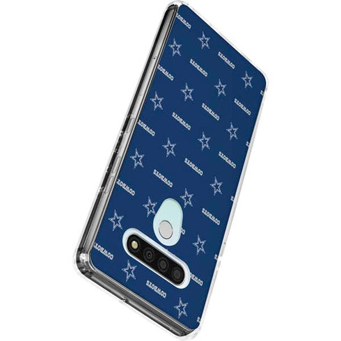 NFL Dallas Cowboys Blitz Series LG Stylo 6 Clear Case