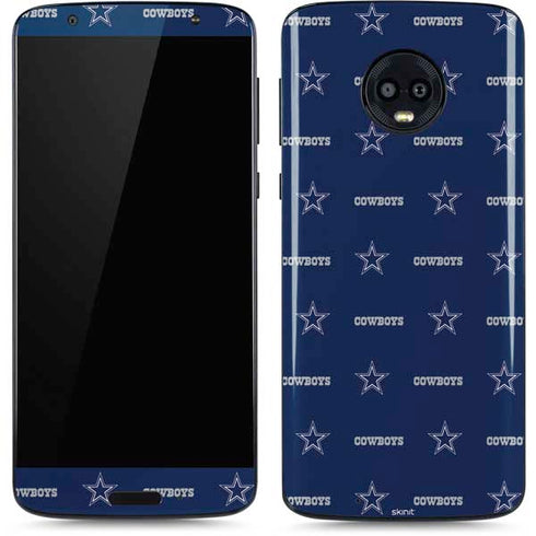 NFL Dallas Cowboys Blitz Series Moto G6 Skin