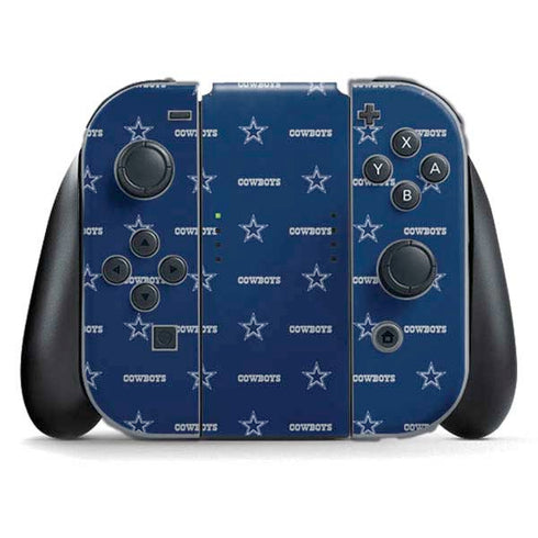 NFL Dallas Cowboys Blitz Series Nintendo Switch (2017-2021) Joy-Con Controller Skin