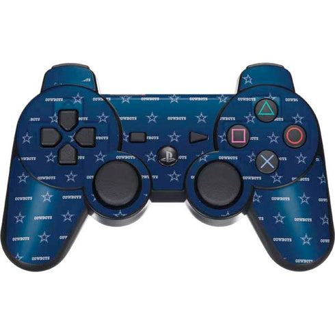 NFL Dallas Cowboys Blitz Series PS3 Dual Shock wireless controller Skin