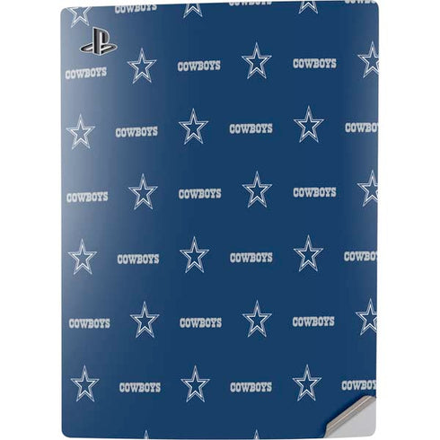 NFL Dallas Cowboys Blitz Series PS5 Digital Edition Console Skin