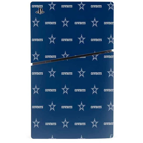 NFL Dallas Cowboys Blitz Series PS5 Slim Digital Edition Bundle Skin