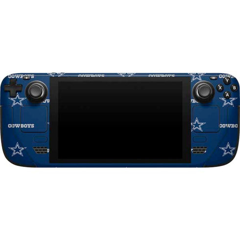NFL Dallas Cowboys Blitz Series Steam Deck Handheld Gaming Computer Skin