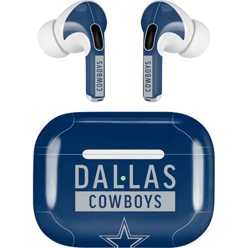 NFL Dallas Cowboys Blue Performance Series AirPods Pro 2nd Gen Skin