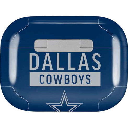NFL Dallas Cowboys Blue Performance Series AirPods Pro 2nd Gen Skin