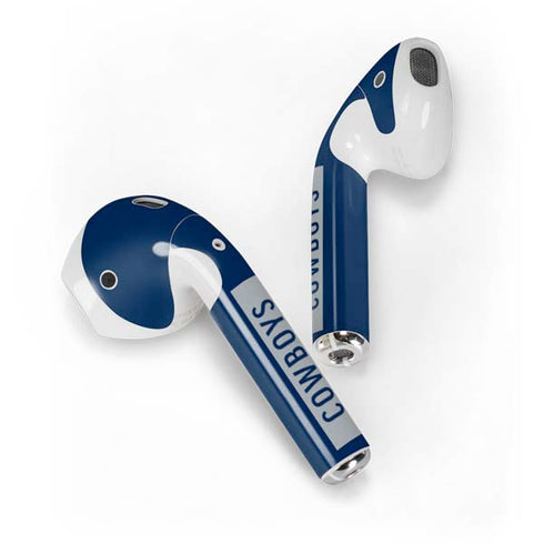 NFL Dallas Cowboys Blue Performance Series Apple AirPods Skin