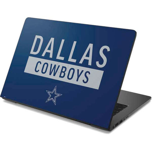 NFL Dallas Cowboys Blue Performance Series Dell Chromebook Skin