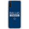 NFL Dallas Cowboys Blue Performance Series Galaxy A10e Clear Case