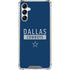 NFL Dallas Cowboys Blue Performance Series Galaxy A15 5G Clear Case