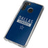 NFL Dallas Cowboys Blue Performance Series Galaxy A21 Clear Case