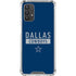 NFL Dallas Cowboys Blue Performance Series Galaxy A32 5G Clear Case