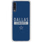NFL Dallas Cowboys Blue Performance Series Galaxy A50 Clear Case