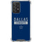 NFL Dallas Cowboys Blue Performance Series Galaxy A52 5G Clear Case
