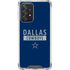NFL Dallas Cowboys Blue Performance Series Galaxy A52 5G Clear Case
