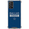 NFL Dallas Cowboys Blue Performance Series Galaxy A72 5G Clear Case
