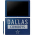NFL Dallas Cowboys Blue Performance Series Galaxy Book 12in Skin