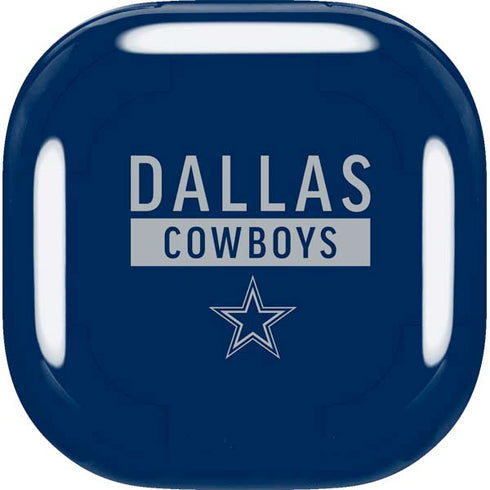 NFL Dallas Cowboys Blue Performance Series Galaxy Buds Live Skin