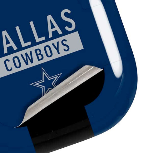 NFL Dallas Cowboys Blue Performance Series Galaxy Buds Live Skin
