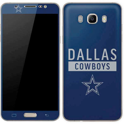 NFL Dallas Cowboys Blue Performance Series Galaxy J7 Skin