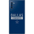 NFL Dallas Cowboys Blue Performance Series Galaxy Note 10 Skin