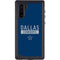 NFL Dallas Cowboys Blue Performance Series Galaxy Note 10 Waterproof Case