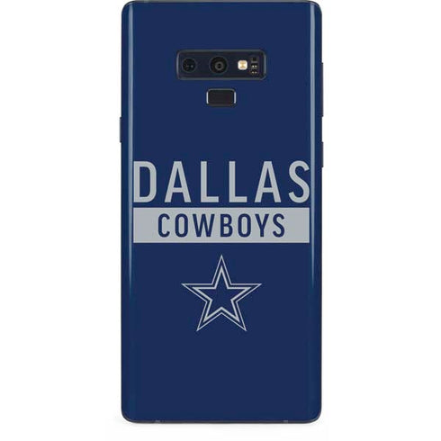 NFL Dallas Cowboys Blue Performance Series Galaxy Note 9 Skin