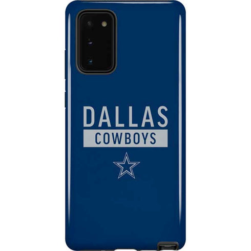 NFL Dallas Cowboys Blue Performance Series Galaxy Note20 5G Pro Case