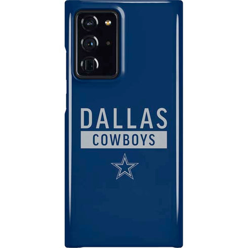 NFL Dallas Cowboys Blue Performance Series Galaxy Note20 Ultra 5G Lite Case