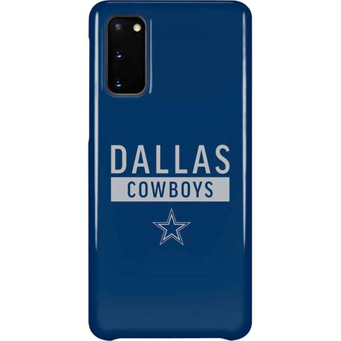 NFL Dallas Cowboys Blue Performance Series Galaxy S20 Lite Case