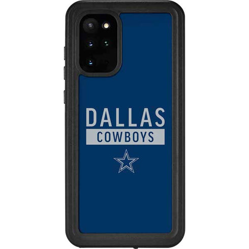 NFL Dallas Cowboys Blue Performance Series Galaxy S20 Plus Waterproof Case
