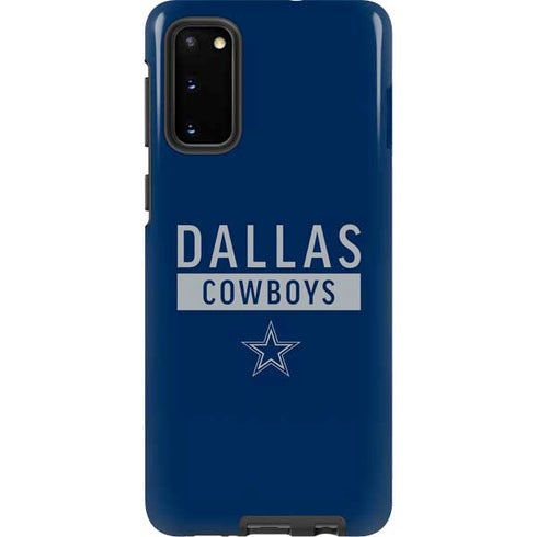 NFL Dallas Cowboys Blue Performance Series Galaxy S20 Pro Case