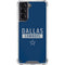 NFL Dallas Cowboys Blue Performance Series Galaxy S21 5G Clear Case