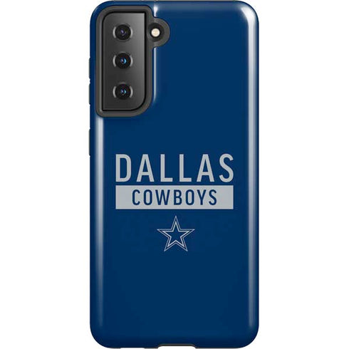 NFL Dallas Cowboys Blue Performance Series Galaxy S21 5G Pro Case