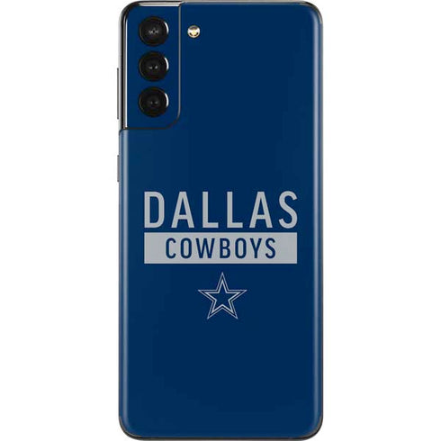 NFL Dallas Cowboys Blue Performance Series Galaxy S21 Plus 5G Skin