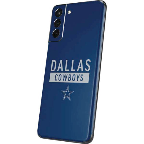 NFL Dallas Cowboys Blue Performance Series Galaxy S21 Plus 5G Skin