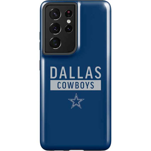 NFL Dallas Cowboys Blue Performance Series Galaxy S21 Ultra 5G Pro Case