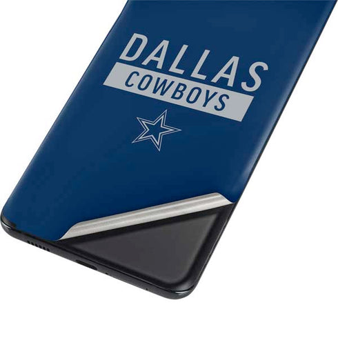 NFL Dallas Cowboys Blue Performance Series Galaxy S21 Ultra 5G Skin