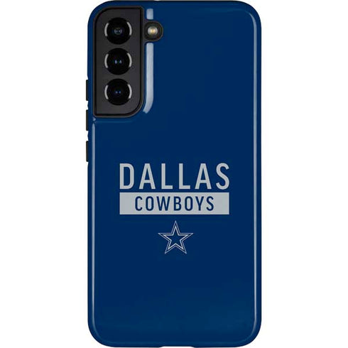 NFL Dallas Cowboys Blue Performance Series Galaxy S22 Plus Pro Case