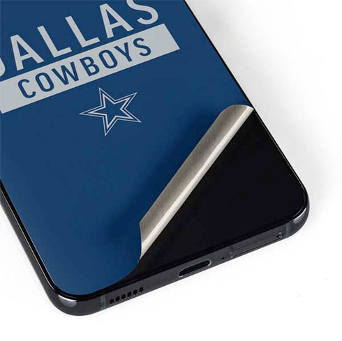 NFL Dallas Cowboys Blue Performance Series Galaxy S22 Plus Skin