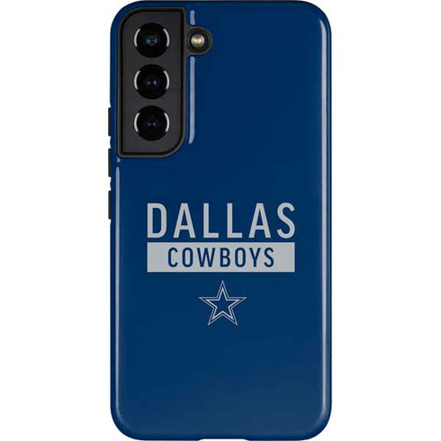 NFL Dallas Cowboys Blue Performance Series Galaxy S22 Pro Case