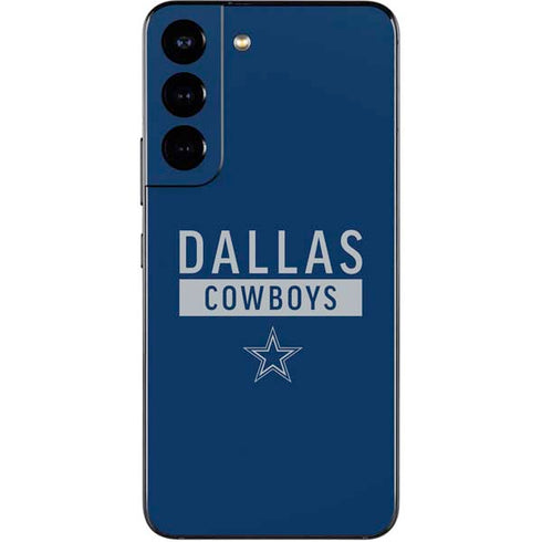 NFL Dallas Cowboys Blue Performance Series Galaxy S22 Skin