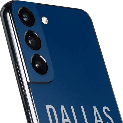 NFL Dallas Cowboys Blue Performance Series Galaxy S22 Skin