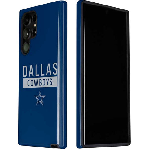 NFL Dallas Cowboys Blue Performance Series Galaxy S22 Ultra Pro Case