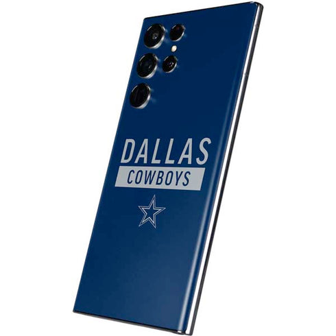 NFL Dallas Cowboys Blue Performance Series Galaxy S22 Ultra Skin