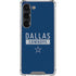NFL Dallas Cowboys Blue Performance Series Galaxy S23 Clear Case
