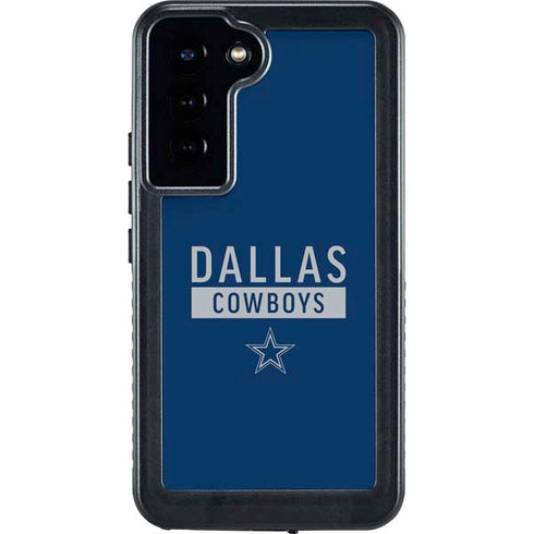 NFL Dallas Cowboys Blue Performance Series Galaxy S23 Plus Waterproof Case