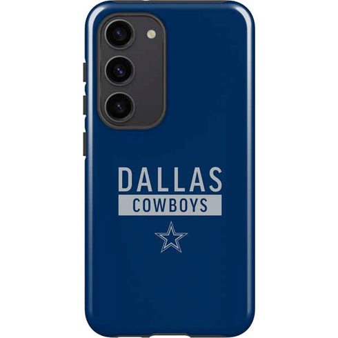 NFL Dallas Cowboys Blue Performance Series Galaxy S23 Pro Case
